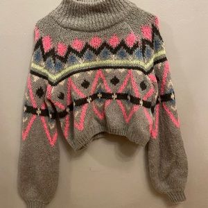 Hollister Cowl Neck Sweater XS